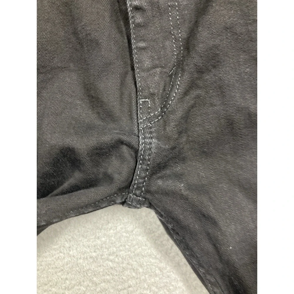 Levis 505 Jeans Mens 34x30 (31x28) Black Straight Classic Cowboy Rodeo Western‎